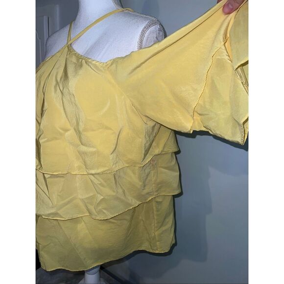 Chicos Black Label Silk Women’s BLOUSE LARGE - Picture 3 of 9